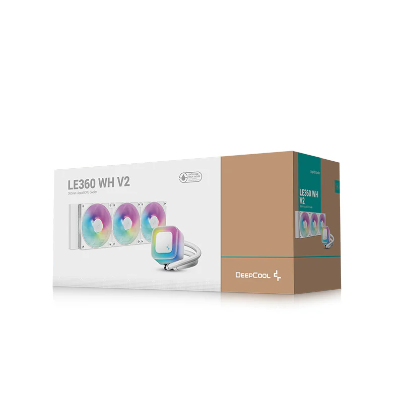 WATERCOOLING DEEPCOOL LE360 WH V2 ARGB WHITE